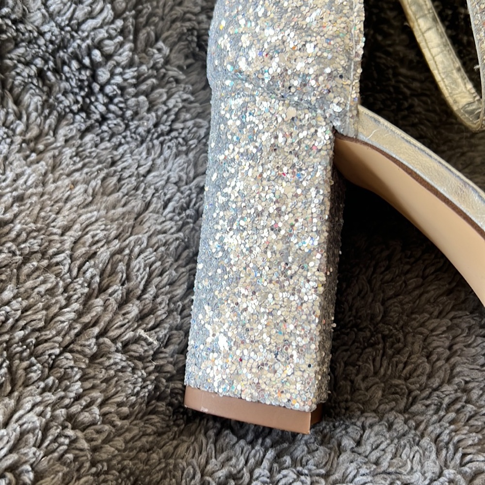 Sparkly Block Sandal - image 2